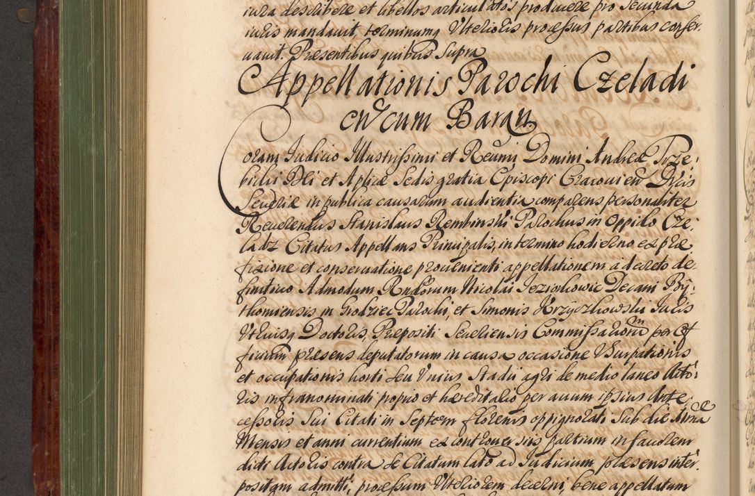 Zdjęcie nr 559 dla obiektu archiwalnego: Acta actorum episcopalium R. D. Andreae Trzebicki, episcopi Cracoviensis et ducis Severiae de 1679. Volumen VIII