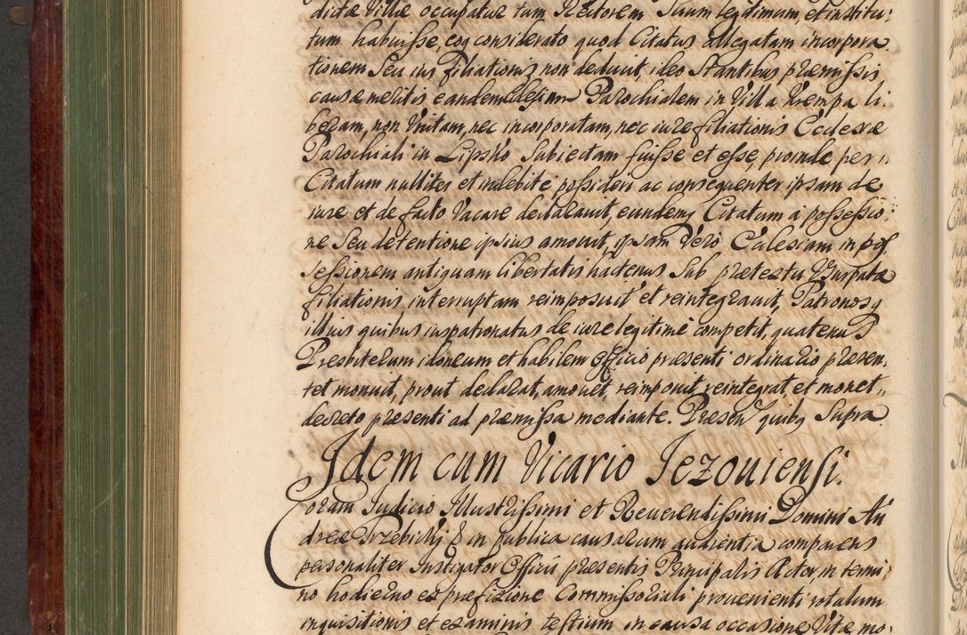 Zdjęcie nr 553 dla obiektu archiwalnego: Acta actorum episcopalium R. D. Andreae Trzebicki, episcopi Cracoviensis et ducis Severiae de 1679. Volumen VIII