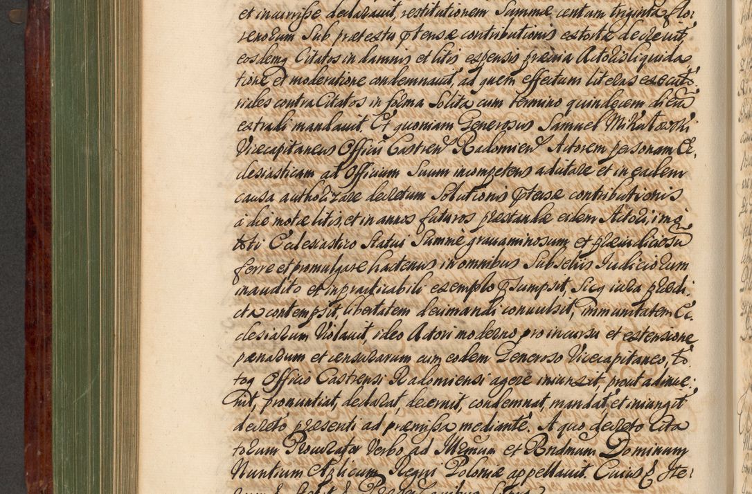 Zdjęcie nr 549 dla obiektu archiwalnego: Acta actorum episcopalium R. D. Andreae Trzebicki, episcopi Cracoviensis et ducis Severiae de 1679. Volumen VIII