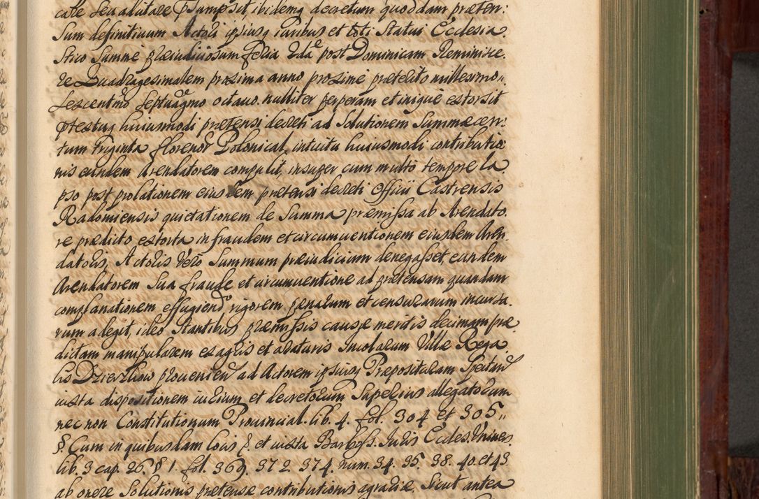 Zdjęcie nr 548 dla obiektu archiwalnego: Acta actorum episcopalium R. D. Andreae Trzebicki, episcopi Cracoviensis et ducis Severiae de 1679. Volumen VIII