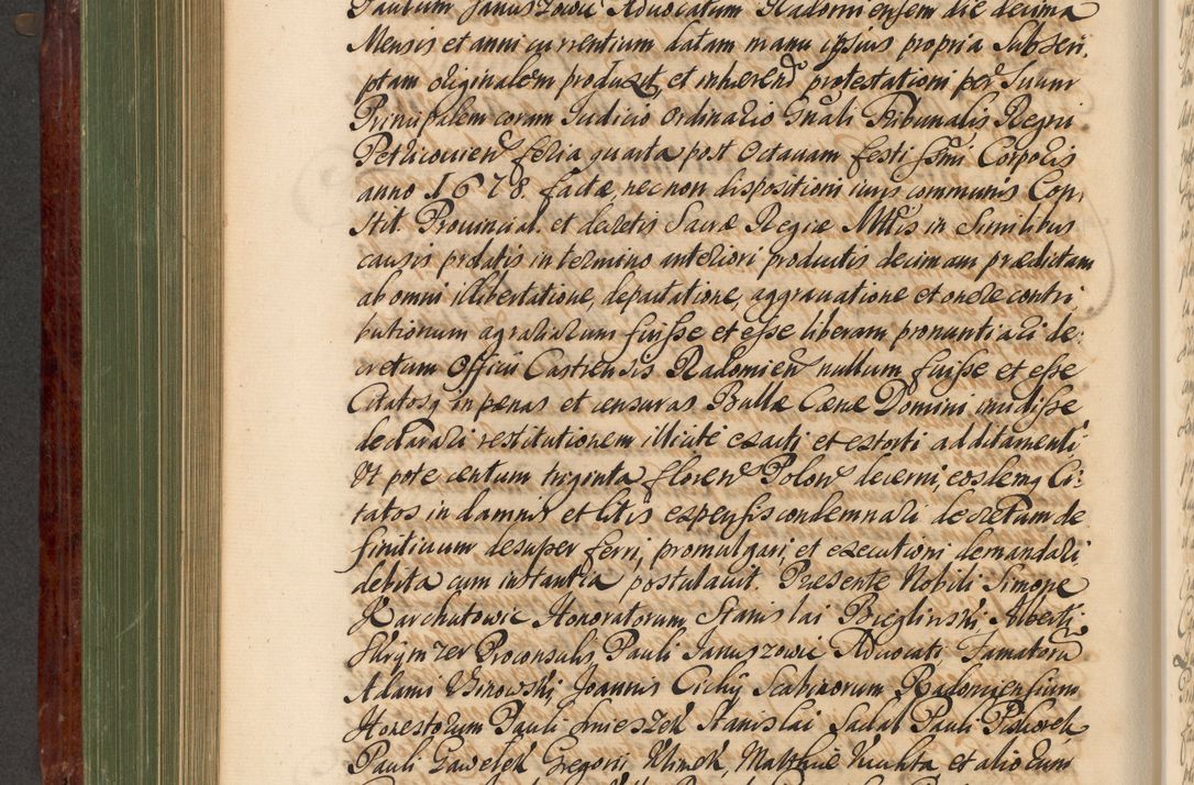 Zdjęcie nr 545 dla obiektu archiwalnego: Acta actorum episcopalium R. D. Andreae Trzebicki, episcopi Cracoviensis et ducis Severiae de 1679. Volumen VIII