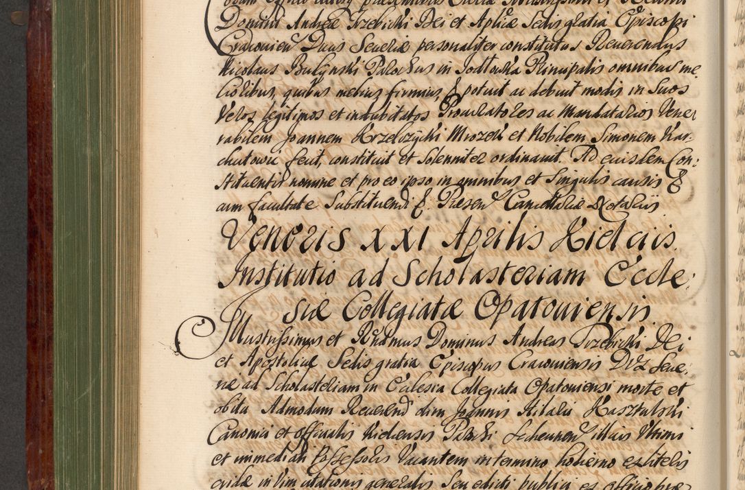 Zdjęcie nr 541 dla obiektu archiwalnego: Acta actorum episcopalium R. D. Andreae Trzebicki, episcopi Cracoviensis et ducis Severiae de 1679. Volumen VIII