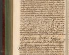 Zdjęcie nr 539 dla obiektu archiwalnego: Acta actorum episcopalium R. D. Andreae Trzebicki, episcopi Cracoviensis et ducis Severiae de 1679. Volumen VIII