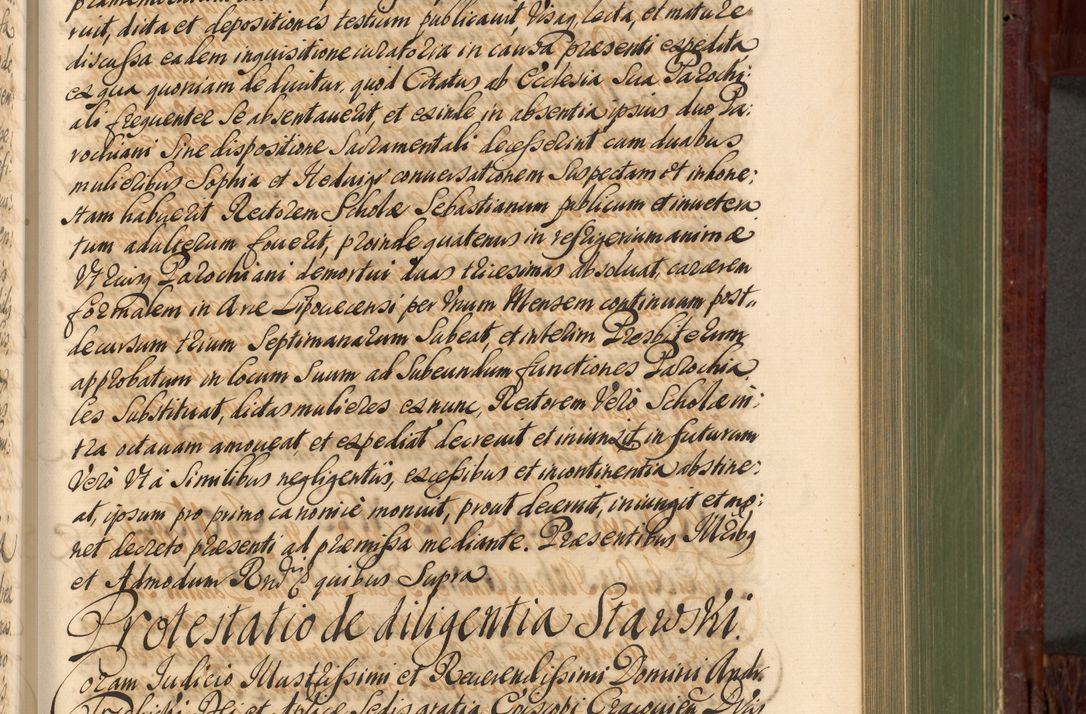 Zdjęcie nr 538 dla obiektu archiwalnego: Acta actorum episcopalium R. D. Andreae Trzebicki, episcopi Cracoviensis et ducis Severiae de 1679. Volumen VIII