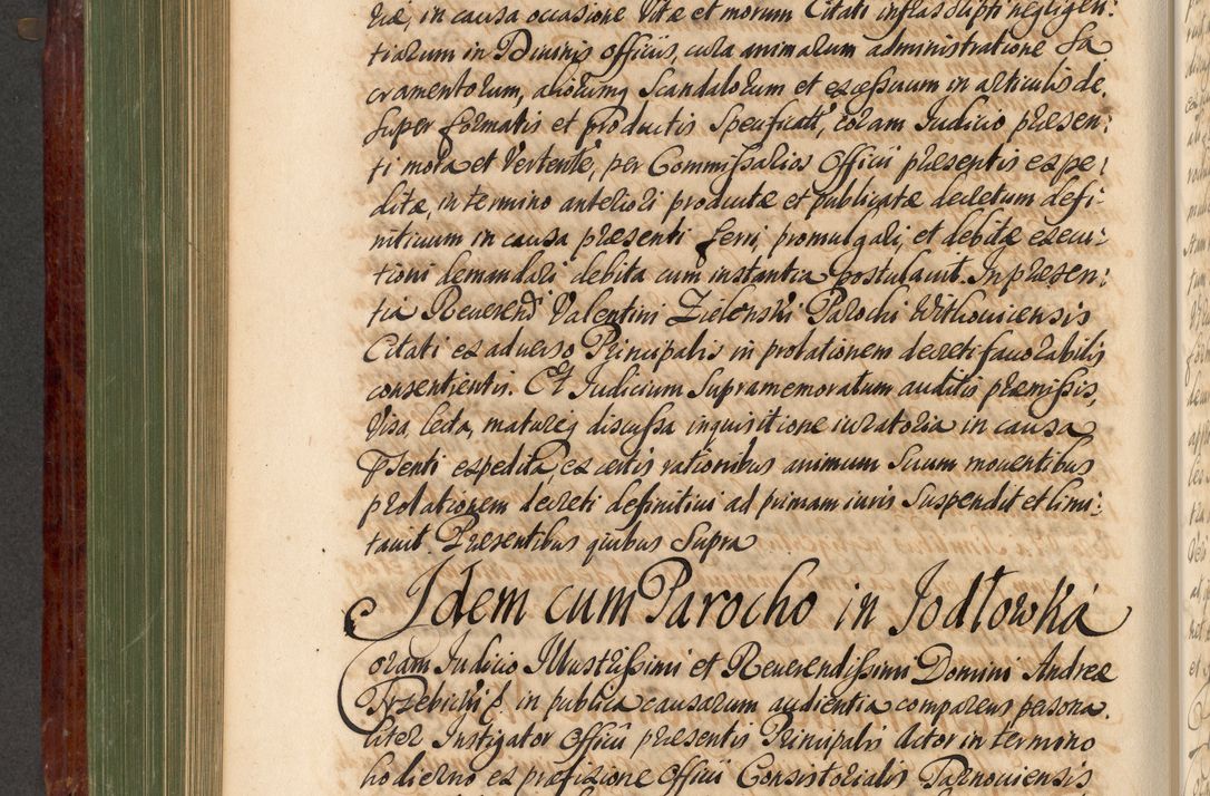 Zdjęcie nr 537 dla obiektu archiwalnego: Acta actorum episcopalium R. D. Andreae Trzebicki, episcopi Cracoviensis et ducis Severiae de 1679. Volumen VIII