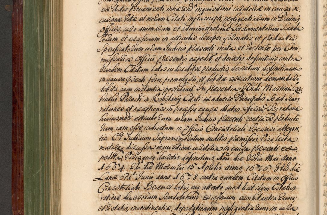 Zdjęcie nr 535 dla obiektu archiwalnego: Acta actorum episcopalium R. D. Andreae Trzebicki, episcopi Cracoviensis et ducis Severiae de 1679. Volumen VIII