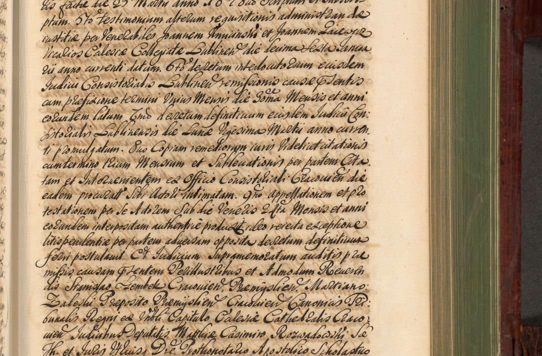 Zdjęcie nr 534 dla obiektu archiwalnego: Acta actorum episcopalium R. D. Andreae Trzebicki, episcopi Cracoviensis et ducis Severiae de 1679. Volumen VIII