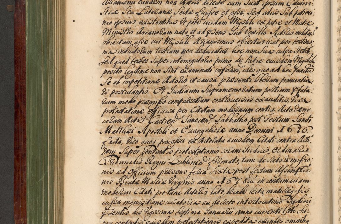 Zdjęcie nr 523 dla obiektu archiwalnego: Acta actorum episcopalium R. D. Andreae Trzebicki, episcopi Cracoviensis et ducis Severiae de 1679. Volumen VIII