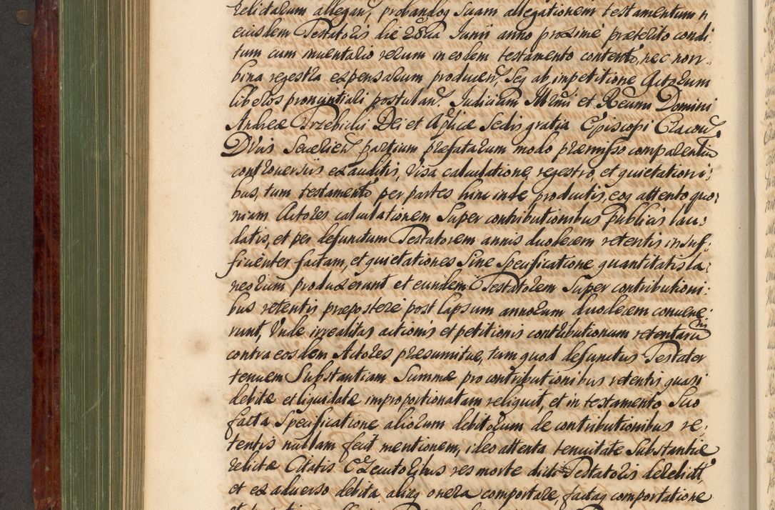 Zdjęcie nr 521 dla obiektu archiwalnego: Acta actorum episcopalium R. D. Andreae Trzebicki, episcopi Cracoviensis et ducis Severiae de 1679. Volumen VIII