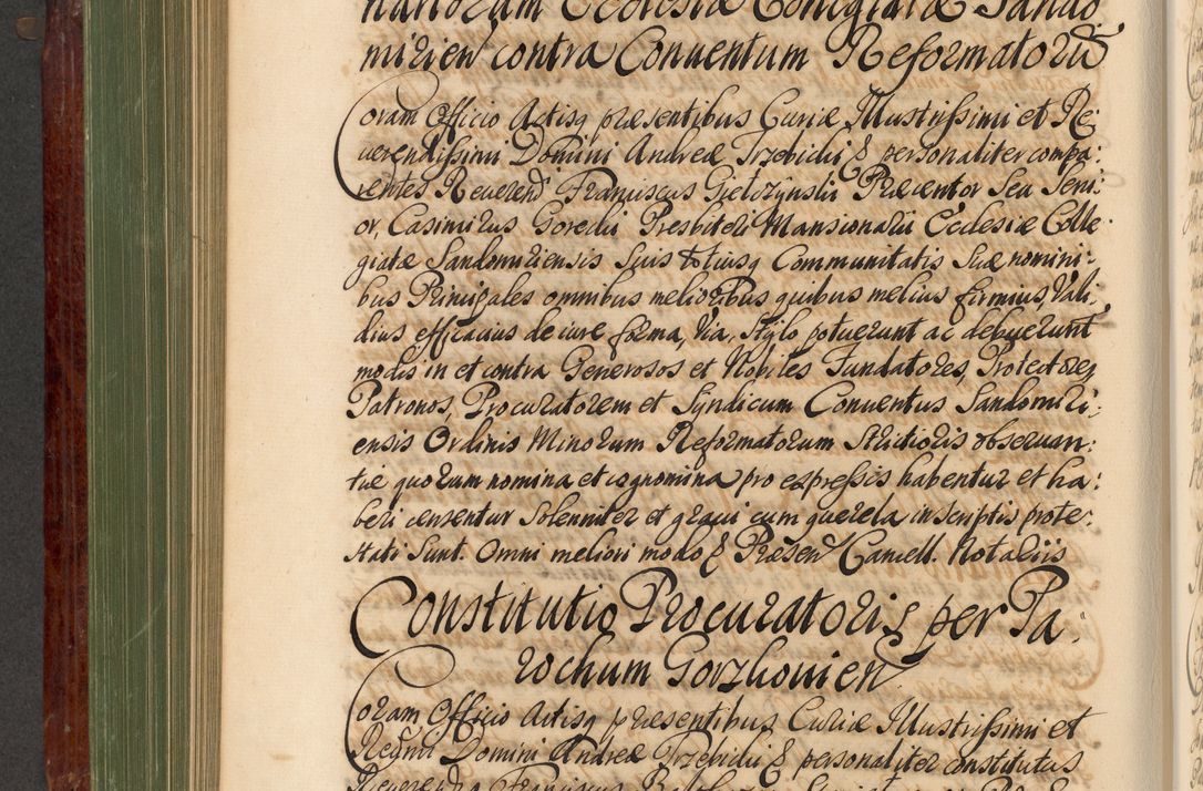 Zdjęcie nr 511 dla obiektu archiwalnego: Acta actorum episcopalium R. D. Andreae Trzebicki, episcopi Cracoviensis et ducis Severiae de 1679. Volumen VIII