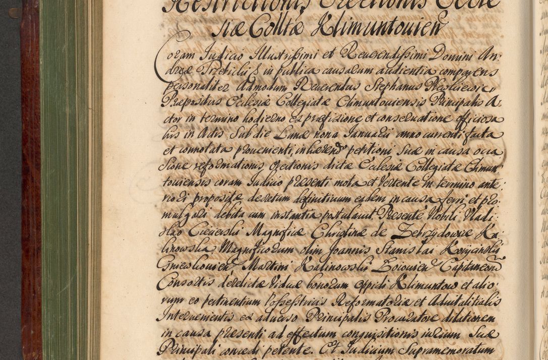 Zdjęcie nr 503 dla obiektu archiwalnego: Acta actorum episcopalium R. D. Andreae Trzebicki, episcopi Cracoviensis et ducis Severiae de 1679. Volumen VIII