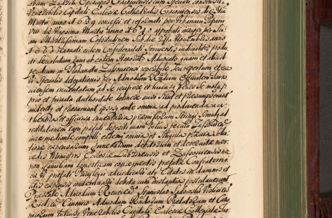 Zdjęcie nr 496 dla obiektu archiwalnego: Acta actorum episcopalium R. D. Andreae Trzebicki, episcopi Cracoviensis et ducis Severiae de 1679. Volumen VIII