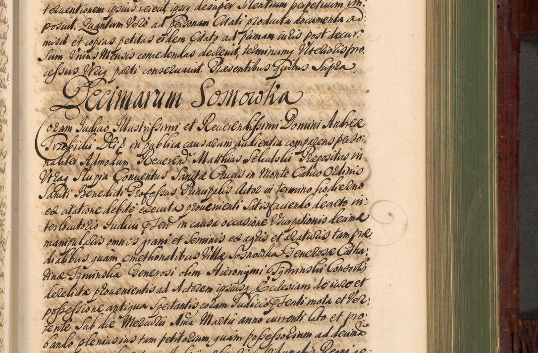 Zdjęcie nr 492 dla obiektu archiwalnego: Acta actorum episcopalium R. D. Andreae Trzebicki, episcopi Cracoviensis et ducis Severiae de 1679. Volumen VIII