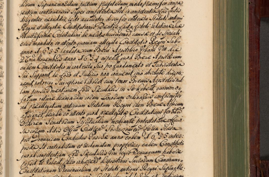 Zdjęcie nr 490 dla obiektu archiwalnego: Acta actorum episcopalium R. D. Andreae Trzebicki, episcopi Cracoviensis et ducis Severiae de 1679. Volumen VIII