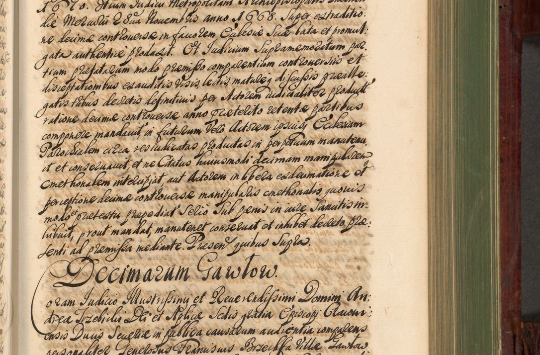 Zdjęcie nr 488 dla obiektu archiwalnego: Acta actorum episcopalium R. D. Andreae Trzebicki, episcopi Cracoviensis et ducis Severiae de 1679. Volumen VIII