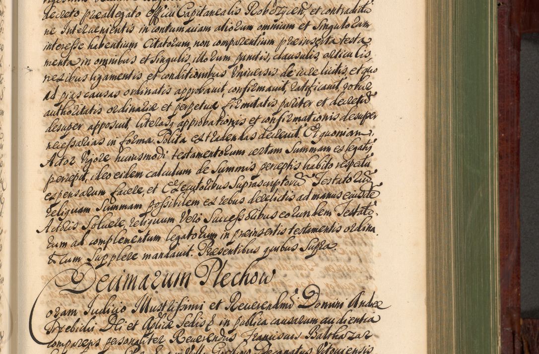 Zdjęcie nr 482 dla obiektu archiwalnego: Acta actorum episcopalium R. D. Andreae Trzebicki, episcopi Cracoviensis et ducis Severiae de 1679. Volumen VIII