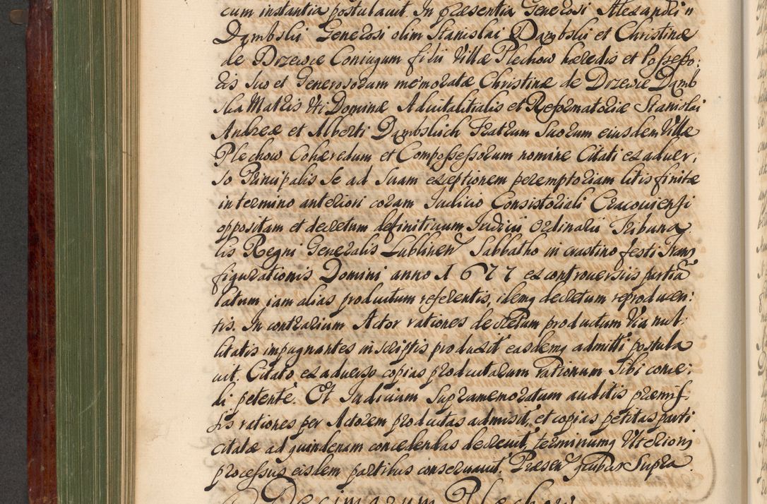 Zdjęcie nr 483 dla obiektu archiwalnego: Acta actorum episcopalium R. D. Andreae Trzebicki, episcopi Cracoviensis et ducis Severiae de 1679. Volumen VIII