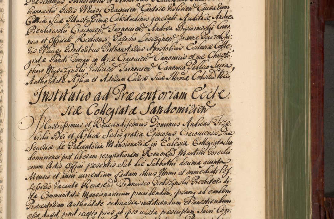 Zdjęcie nr 474 dla obiektu archiwalnego: Acta actorum episcopalium R. D. Andreae Trzebicki, episcopi Cracoviensis et ducis Severiae de 1679. Volumen VIII