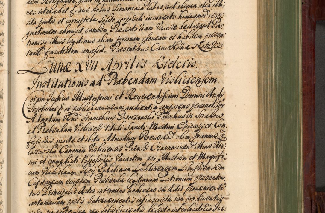 Zdjęcie nr 472 dla obiektu archiwalnego: Acta actorum episcopalium R. D. Andreae Trzebicki, episcopi Cracoviensis et ducis Severiae de 1679. Volumen VIII