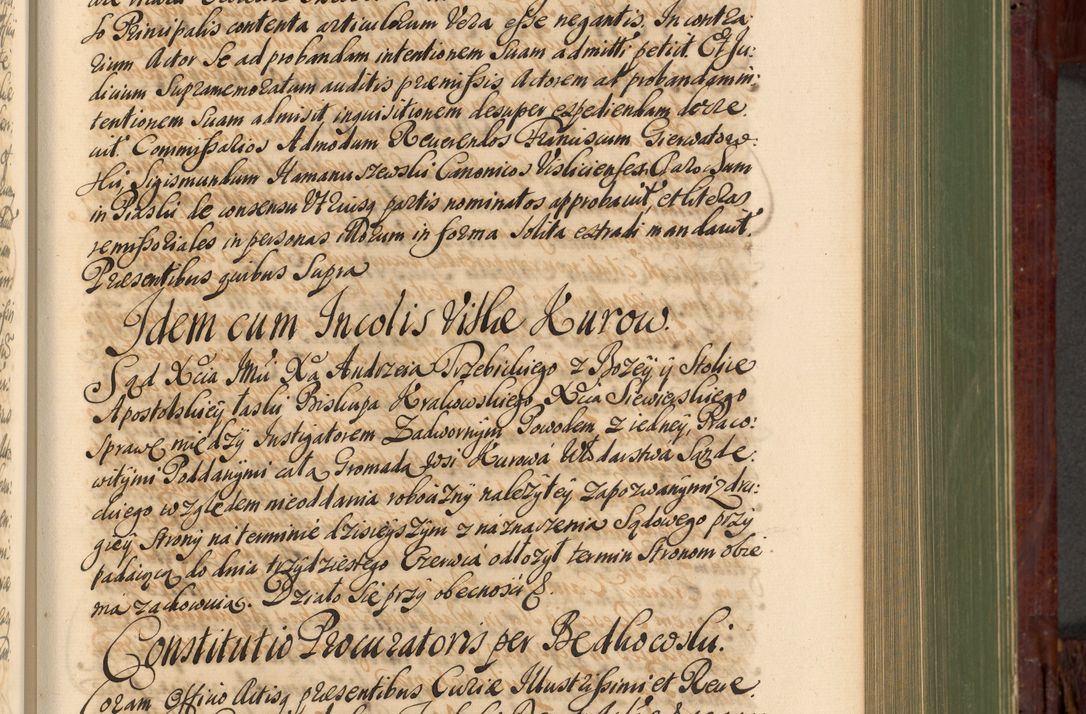 Zdjęcie nr 468 dla obiektu archiwalnego: Acta actorum episcopalium R. D. Andreae Trzebicki, episcopi Cracoviensis et ducis Severiae de 1679. Volumen VIII