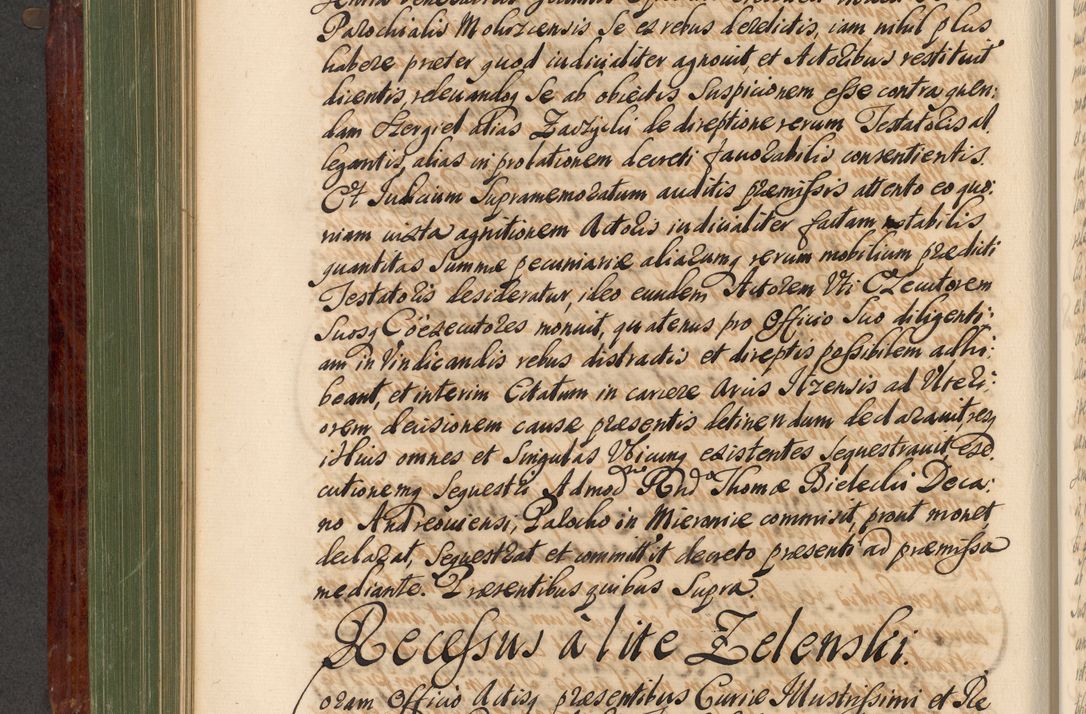Zdjęcie nr 463 dla obiektu archiwalnego: Acta actorum episcopalium R. D. Andreae Trzebicki, episcopi Cracoviensis et ducis Severiae de 1679. Volumen VIII