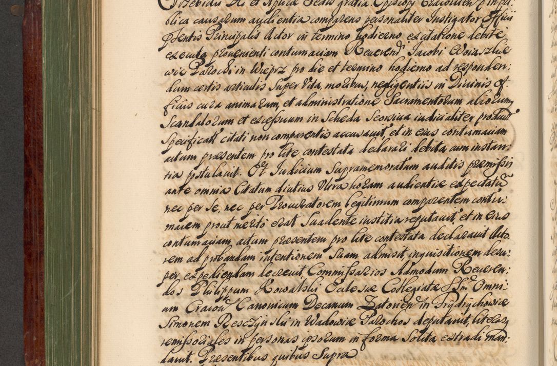 Zdjęcie nr 467 dla obiektu archiwalnego: Acta actorum episcopalium R. D. Andreae Trzebicki, episcopi Cracoviensis et ducis Severiae de 1679. Volumen VIII