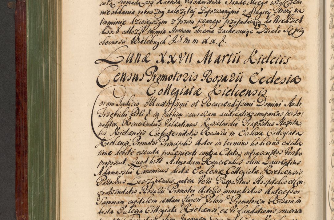 Zdjęcie nr 461 dla obiektu archiwalnego: Acta actorum episcopalium R. D. Andreae Trzebicki, episcopi Cracoviensis et ducis Severiae de 1679. Volumen VIII