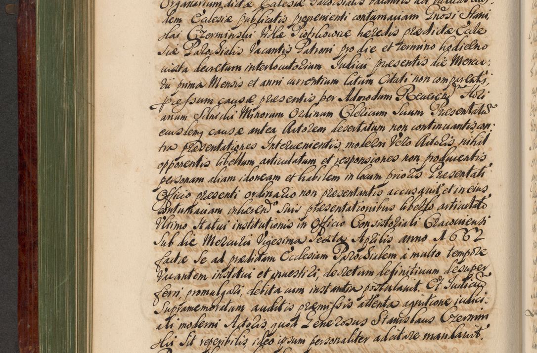 Zdjęcie nr 459 dla obiektu archiwalnego: Acta actorum episcopalium R. D. Andreae Trzebicki, episcopi Cracoviensis et ducis Severiae de 1679. Volumen VIII