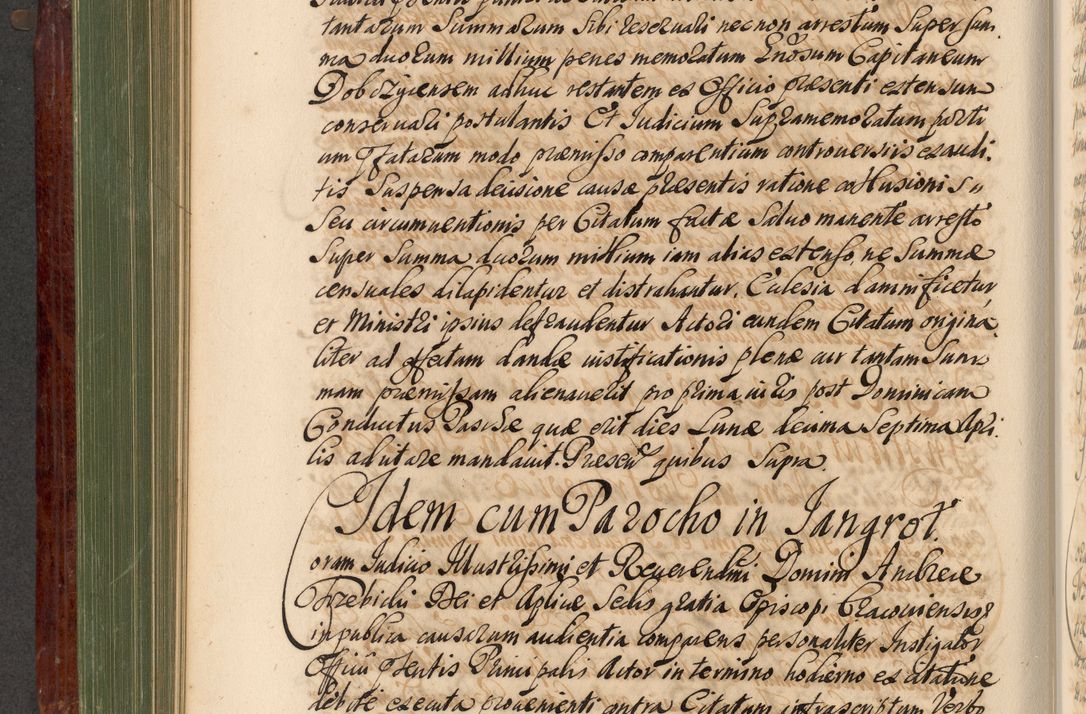Zdjęcie nr 457 dla obiektu archiwalnego: Acta actorum episcopalium R. D. Andreae Trzebicki, episcopi Cracoviensis et ducis Severiae de 1679. Volumen VIII