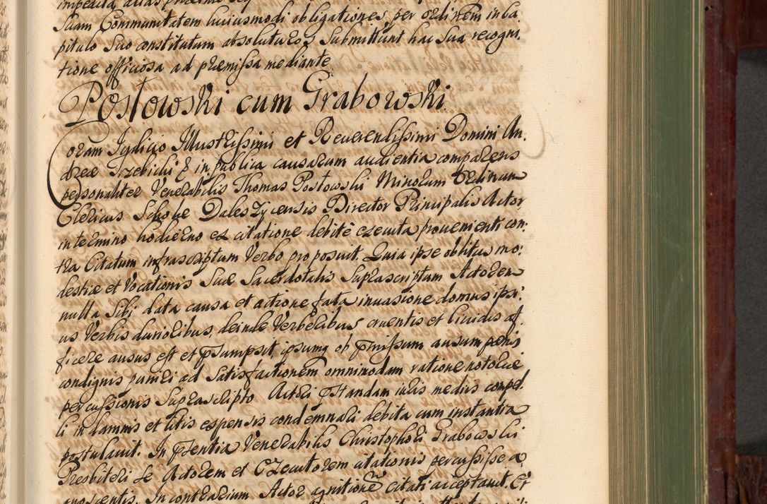 Zdjęcie nr 454 dla obiektu archiwalnego: Acta actorum episcopalium R. D. Andreae Trzebicki, episcopi Cracoviensis et ducis Severiae de 1679. Volumen VIII