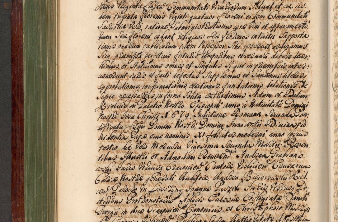 Zdjęcie nr 453 dla obiektu archiwalnego: Acta actorum episcopalium R. D. Andreae Trzebicki, episcopi Cracoviensis et ducis Severiae de 1679. Volumen VIII