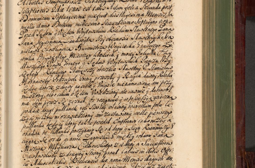 Zdjęcie nr 450 dla obiektu archiwalnego: Acta actorum episcopalium R. D. Andreae Trzebicki, episcopi Cracoviensis et ducis Severiae de 1679. Volumen VIII