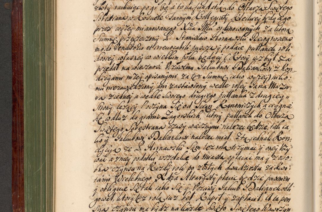 Zdjęcie nr 449 dla obiektu archiwalnego: Acta actorum episcopalium R. D. Andreae Trzebicki, episcopi Cracoviensis et ducis Severiae de 1679. Volumen VIII