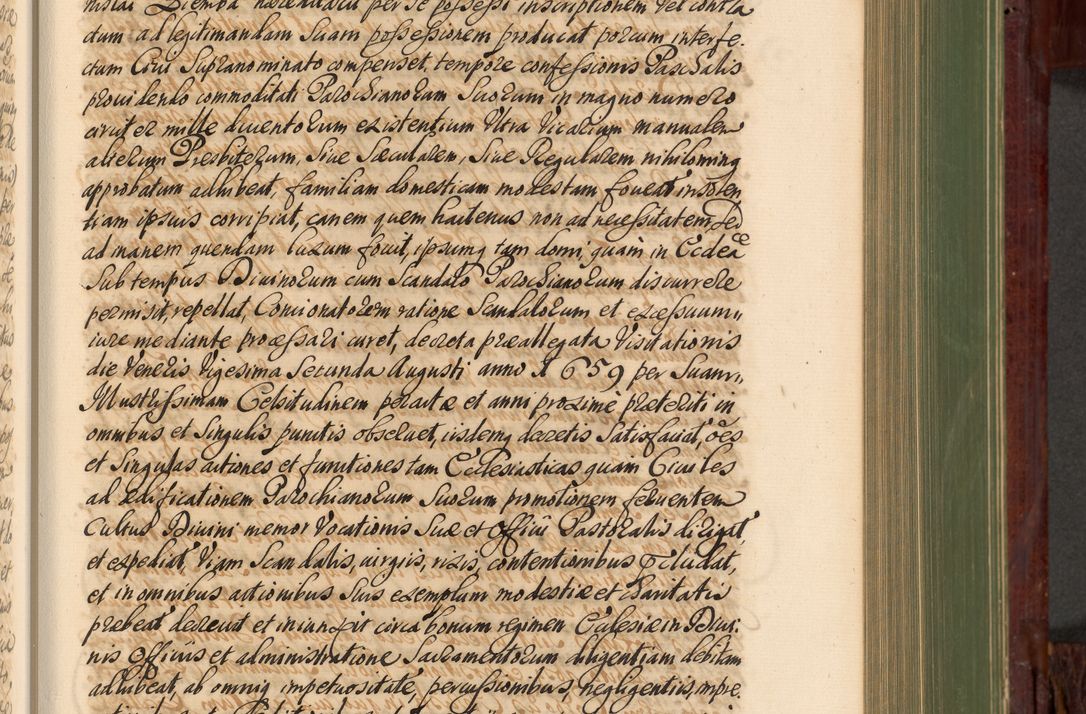 Zdjęcie nr 438 dla obiektu archiwalnego: Acta actorum episcopalium R. D. Andreae Trzebicki, episcopi Cracoviensis et ducis Severiae de 1679. Volumen VIII
