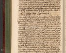 Zdjęcie nr 427 dla obiektu archiwalnego: Acta actorum episcopalium R. D. Andreae Trzebicki, episcopi Cracoviensis et ducis Severiae de 1679. Volumen VIII