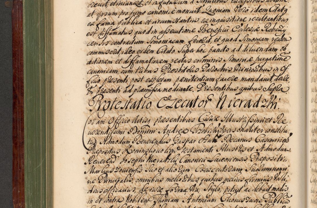 Zdjęcie nr 423 dla obiektu archiwalnego: Acta actorum episcopalium R. D. Andreae Trzebicki, episcopi Cracoviensis et ducis Severiae de 1679. Volumen VIII