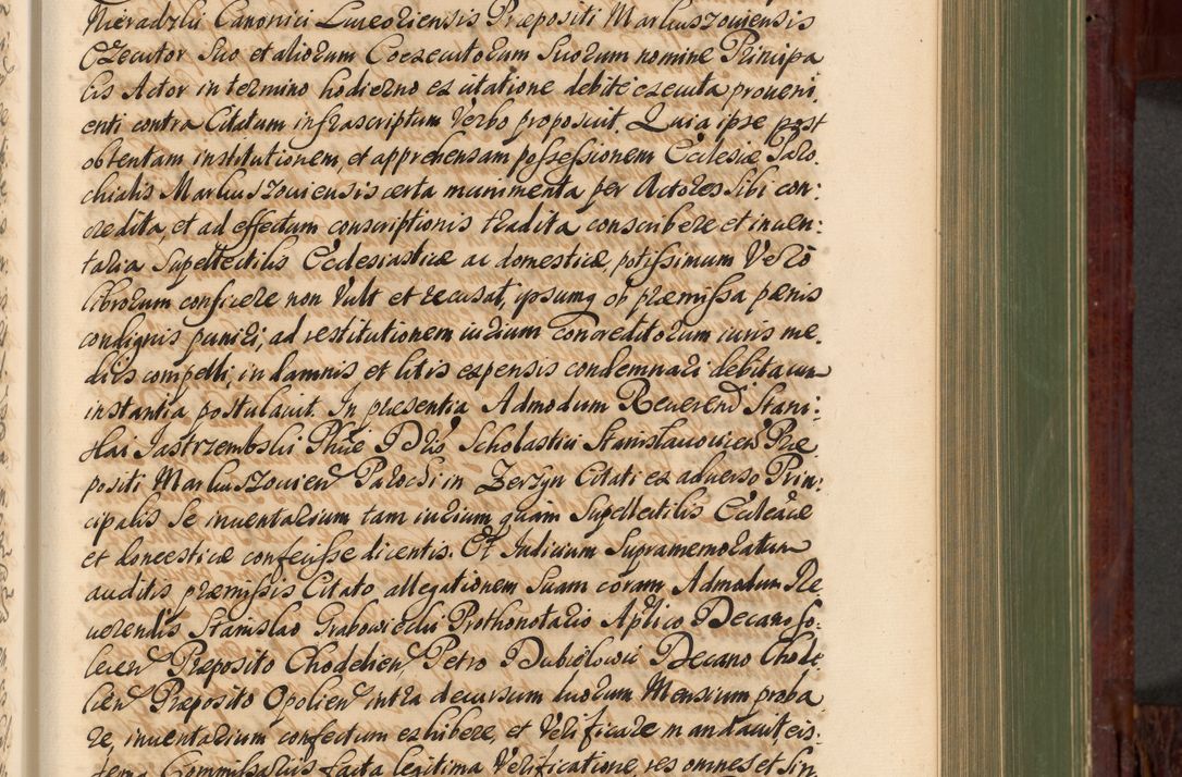 Zdjęcie nr 420 dla obiektu archiwalnego: Acta actorum episcopalium R. D. Andreae Trzebicki, episcopi Cracoviensis et ducis Severiae de 1679. Volumen VIII