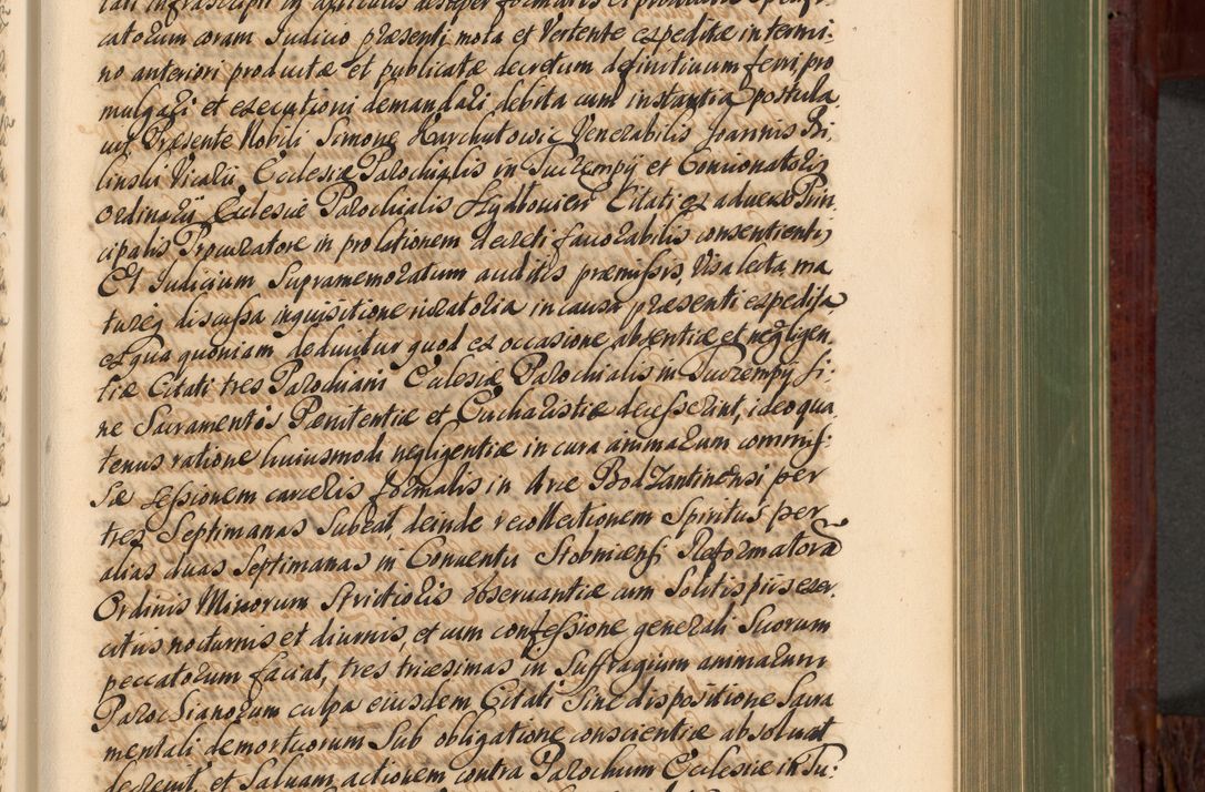 Zdjęcie nr 412 dla obiektu archiwalnego: Acta actorum episcopalium R. D. Andreae Trzebicki, episcopi Cracoviensis et ducis Severiae de 1679. Volumen VIII