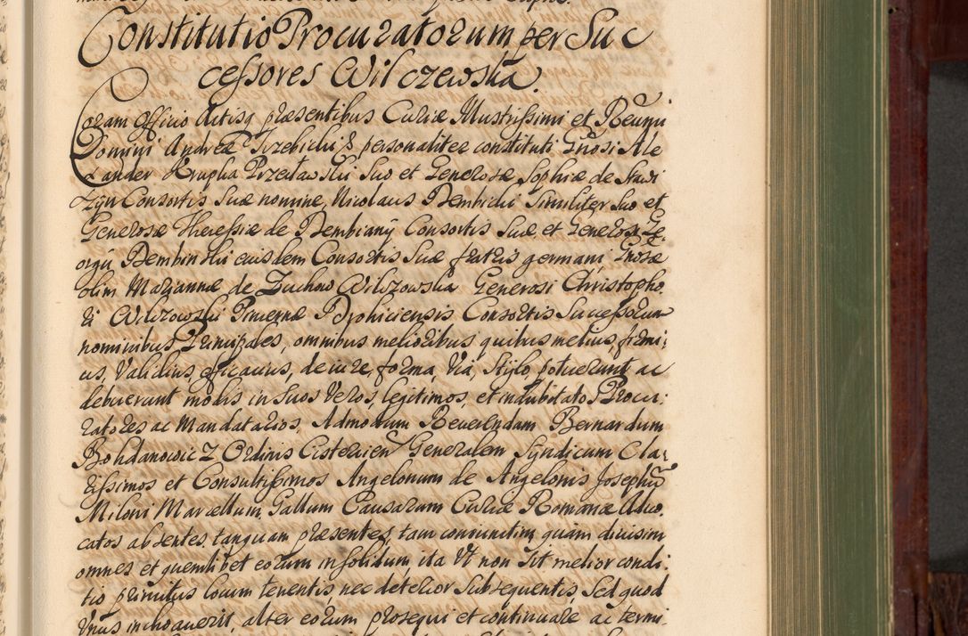 Zdjęcie nr 414 dla obiektu archiwalnego: Acta actorum episcopalium R. D. Andreae Trzebicki, episcopi Cracoviensis et ducis Severiae de 1679. Volumen VIII