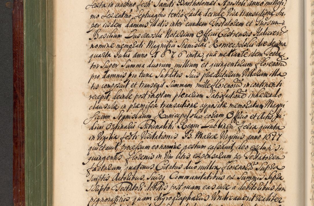 Zdjęcie nr 409 dla obiektu archiwalnego: Acta actorum episcopalium R. D. Andreae Trzebicki, episcopi Cracoviensis et ducis Severiae de 1679. Volumen VIII