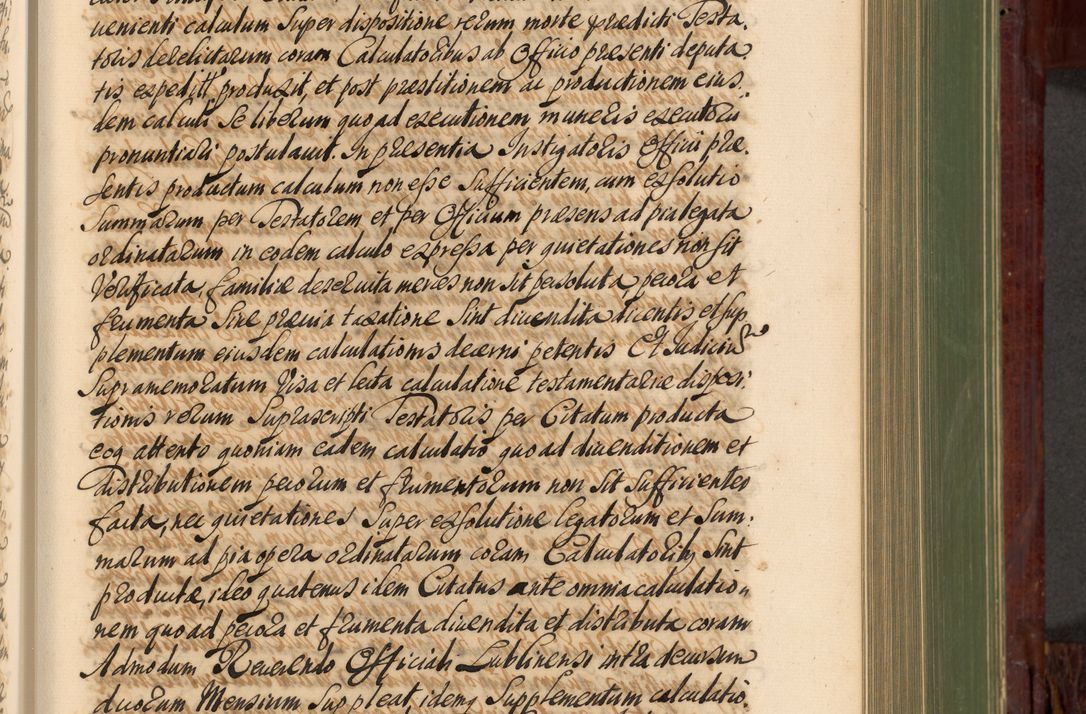 Zdjęcie nr 410 dla obiektu archiwalnego: Acta actorum episcopalium R. D. Andreae Trzebicki, episcopi Cracoviensis et ducis Severiae de 1679. Volumen VIII