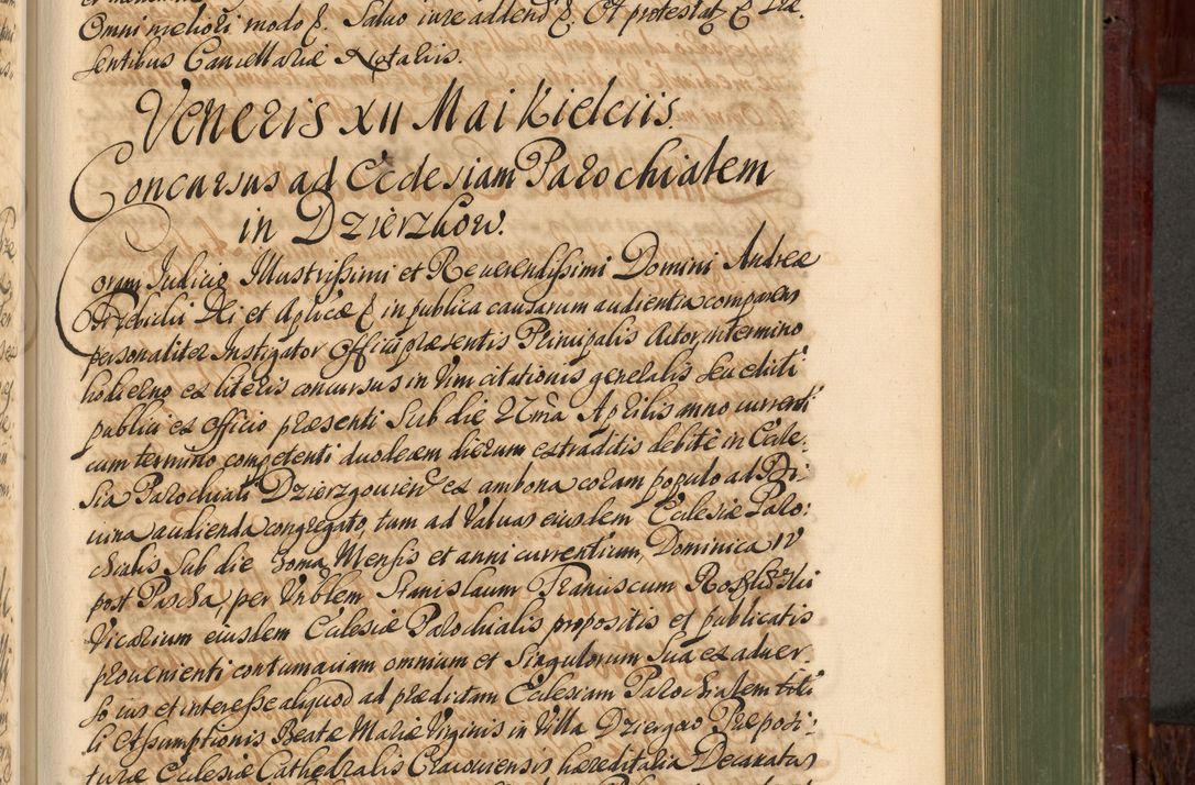 Zdjęcie nr 612 dla obiektu archiwalnego: Acta actorum episcopalium R. D. Andreae Trzebicki, episcopi Cracoviensis et ducis Severiae de 1679. Volumen VIII