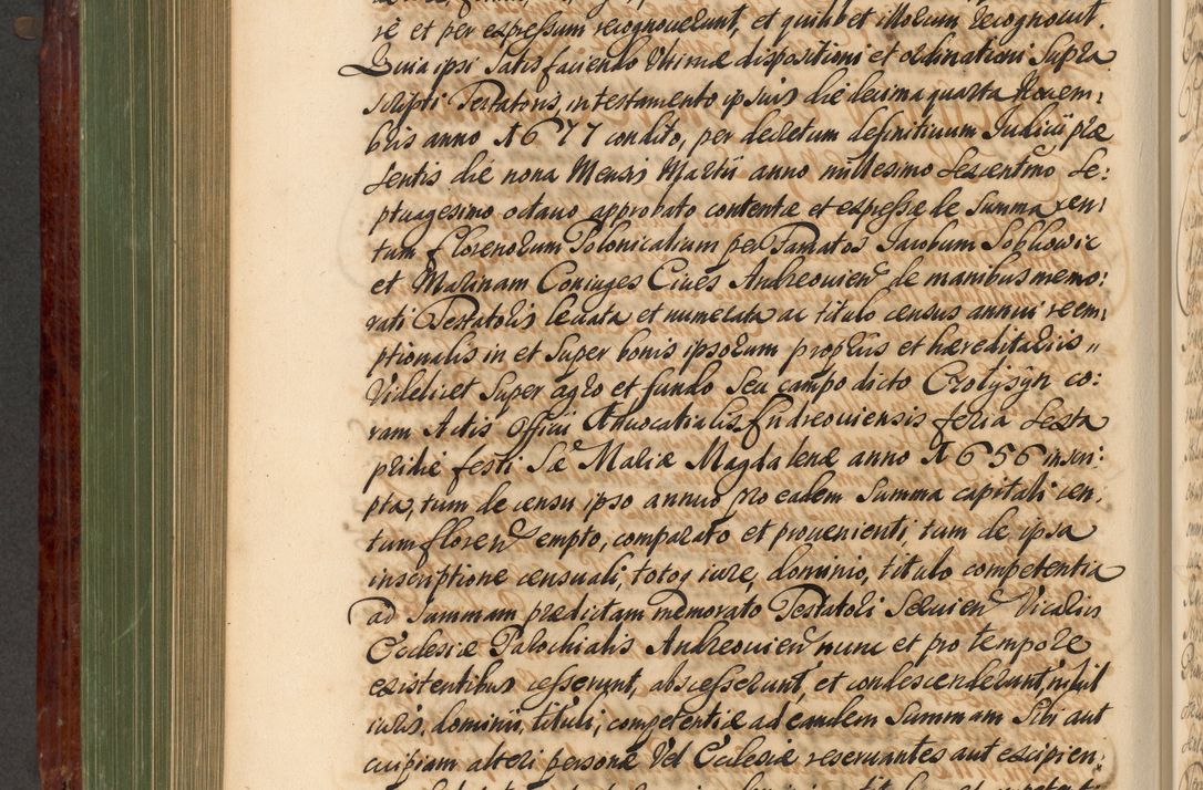Zdjęcie nr 609 dla obiektu archiwalnego: Acta actorum episcopalium R. D. Andreae Trzebicki, episcopi Cracoviensis et ducis Severiae de 1679. Volumen VIII