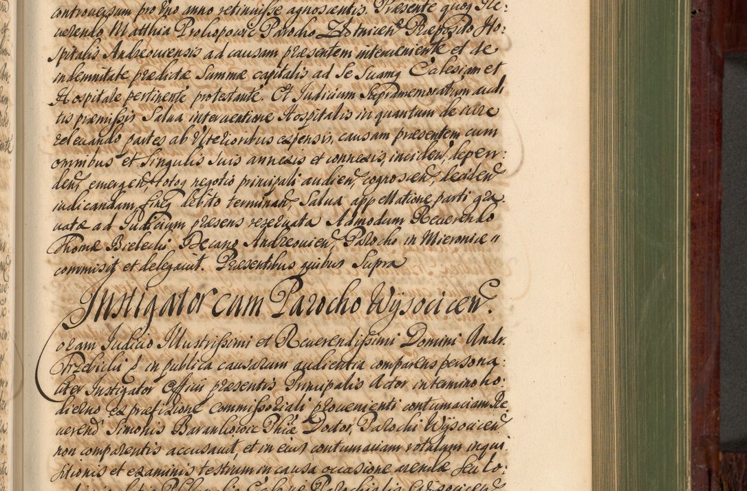 Zdjęcie nr 606 dla obiektu archiwalnego: Acta actorum episcopalium R. D. Andreae Trzebicki, episcopi Cracoviensis et ducis Severiae de 1679. Volumen VIII