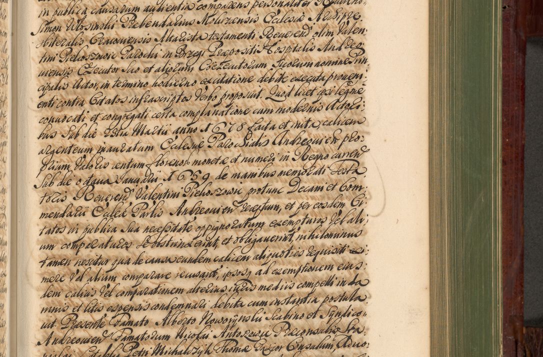 Zdjęcie nr 604 dla obiektu archiwalnego: Acta actorum episcopalium R. D. Andreae Trzebicki, episcopi Cracoviensis et ducis Severiae de 1679. Volumen VIII