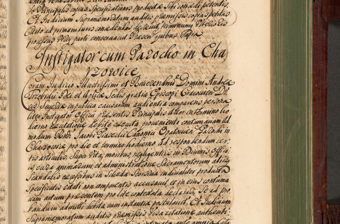 Zdjęcie nr 800 dla obiektu archiwalnego: Acta actorum episcopalium R. D. Andreae Trzebicki, episcopi Cracoviensis et ducis Severiae de 1679. Volumen VIII