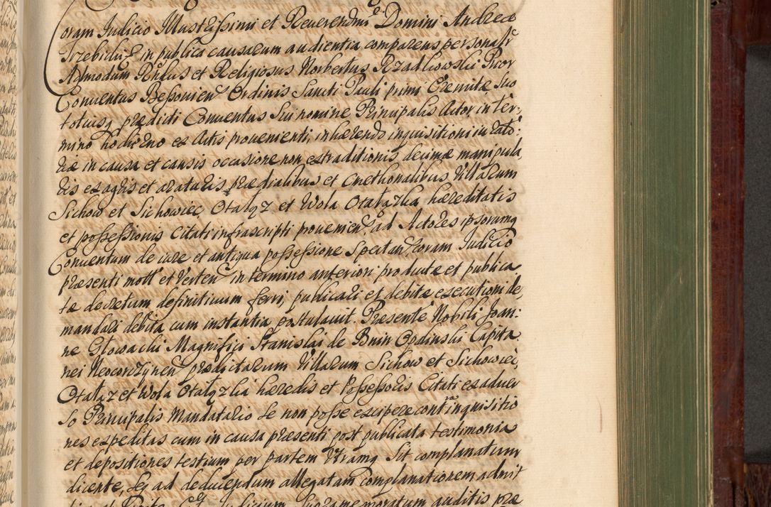 Zdjęcie nr 794 dla obiektu archiwalnego: Acta actorum episcopalium R. D. Andreae Trzebicki, episcopi Cracoviensis et ducis Severiae de 1679. Volumen VIII