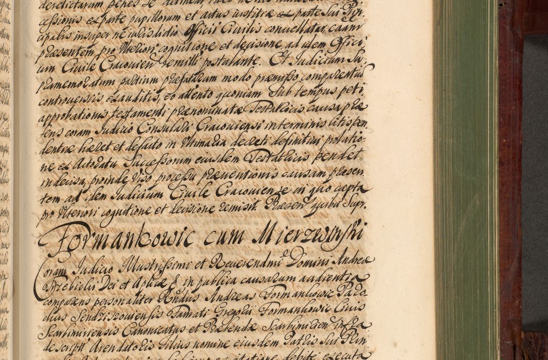 Zdjęcie nr 788 dla obiektu archiwalnego: Acta actorum episcopalium R. D. Andreae Trzebicki, episcopi Cracoviensis et ducis Severiae de 1679. Volumen VIII