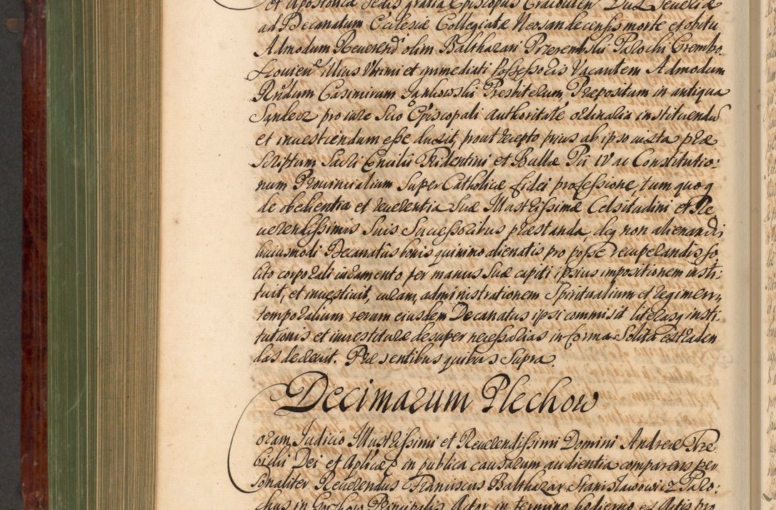 Zdjęcie nr 783 dla obiektu archiwalnego: Acta actorum episcopalium R. D. Andreae Trzebicki, episcopi Cracoviensis et ducis Severiae de 1679. Volumen VIII
