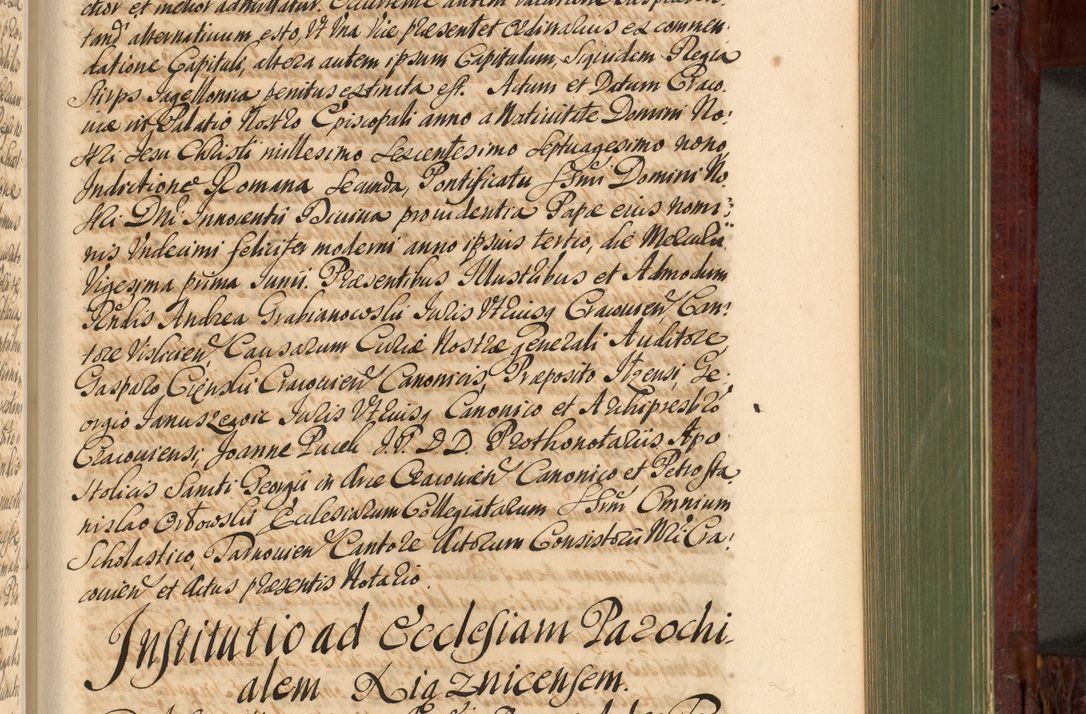Zdjęcie nr 780 dla obiektu archiwalnego: Acta actorum episcopalium R. D. Andreae Trzebicki, episcopi Cracoviensis et ducis Severiae de 1679. Volumen VIII